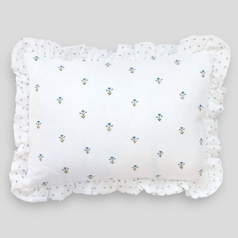 CUSHION - BLUE FLORAL