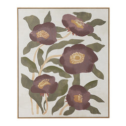 FIORI OAK FRAME OIL CANVAS