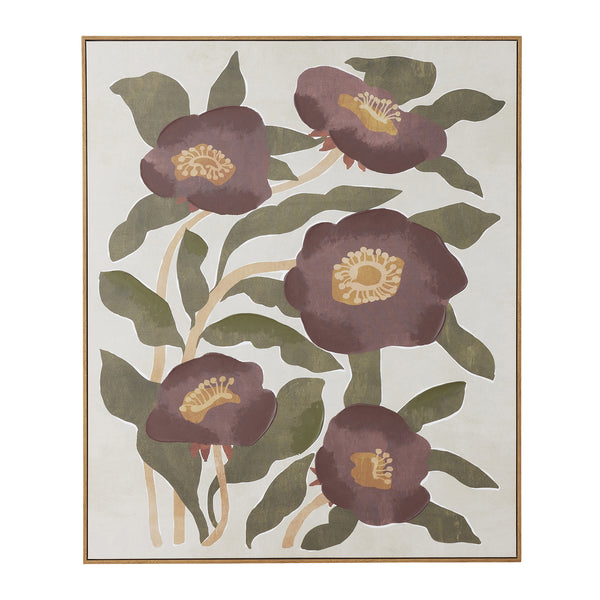 FIORI OAK FRAME OIL CANVAS