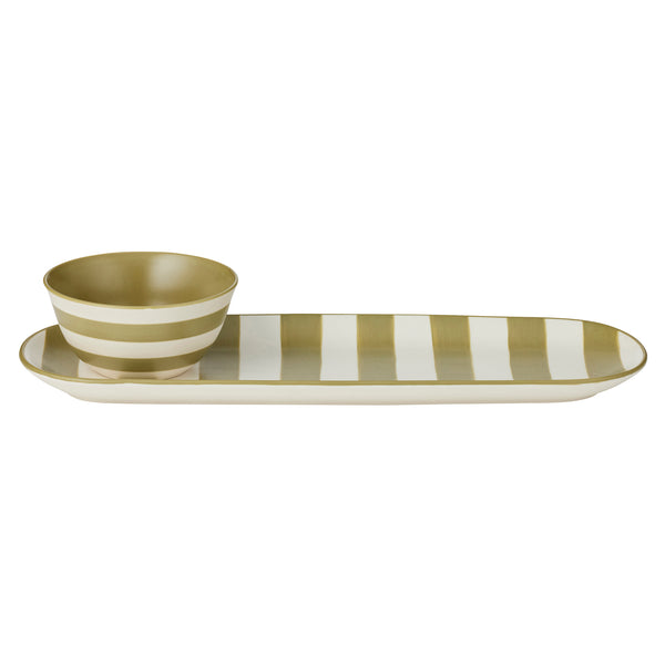 CALYPSO CERAMIC SET - OLIVE