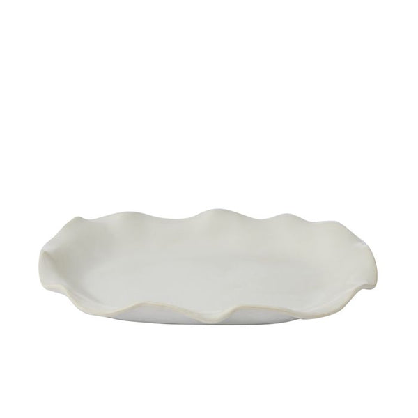 Verity Ceramic Platter  - Natural