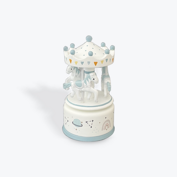 WOODEN MUSICAL HORSE CAROUSEL - SMALL – Studio B Shop