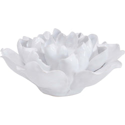TEALIGHT HOLDER - WHITE