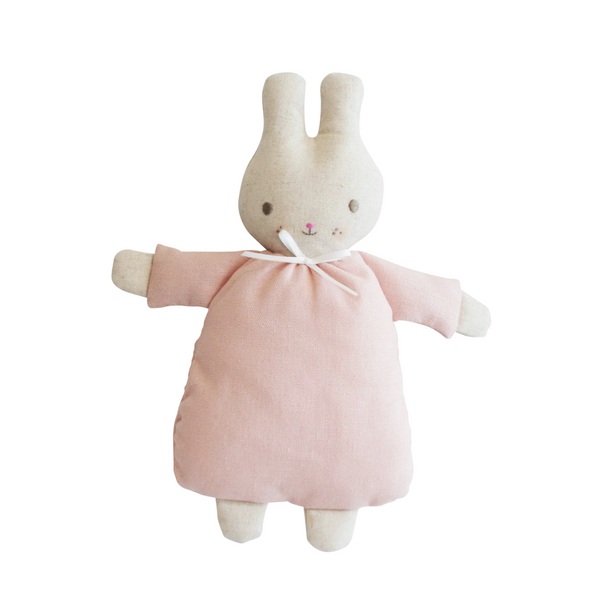 RILEY BUNNY RATTLE - PINK