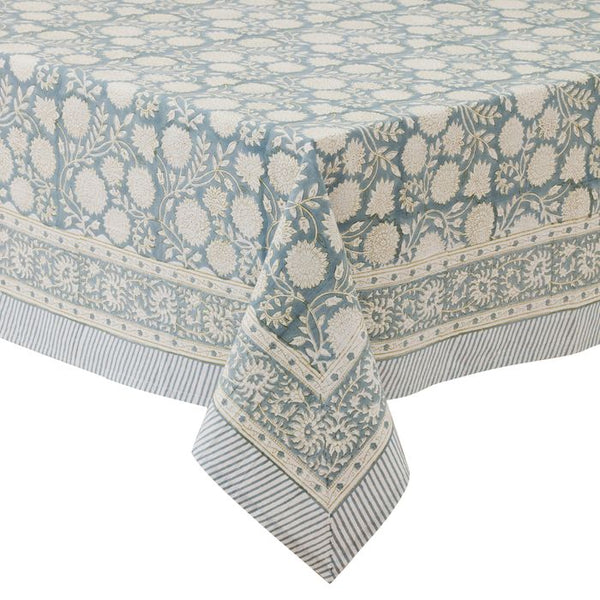 ANJALI COTTON BLOCK TABLECLOTH
