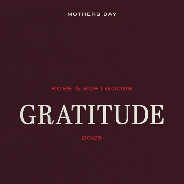 Bordan Candle - Rose & Softwoods