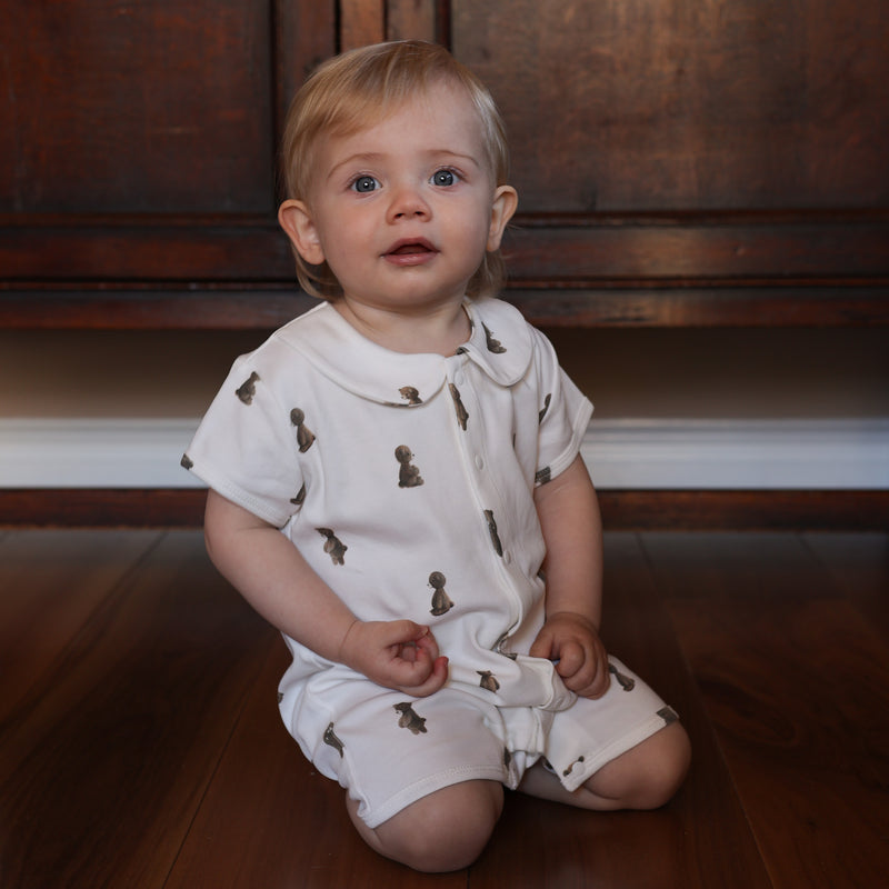 Romper - Teddy Bear - 0-3m