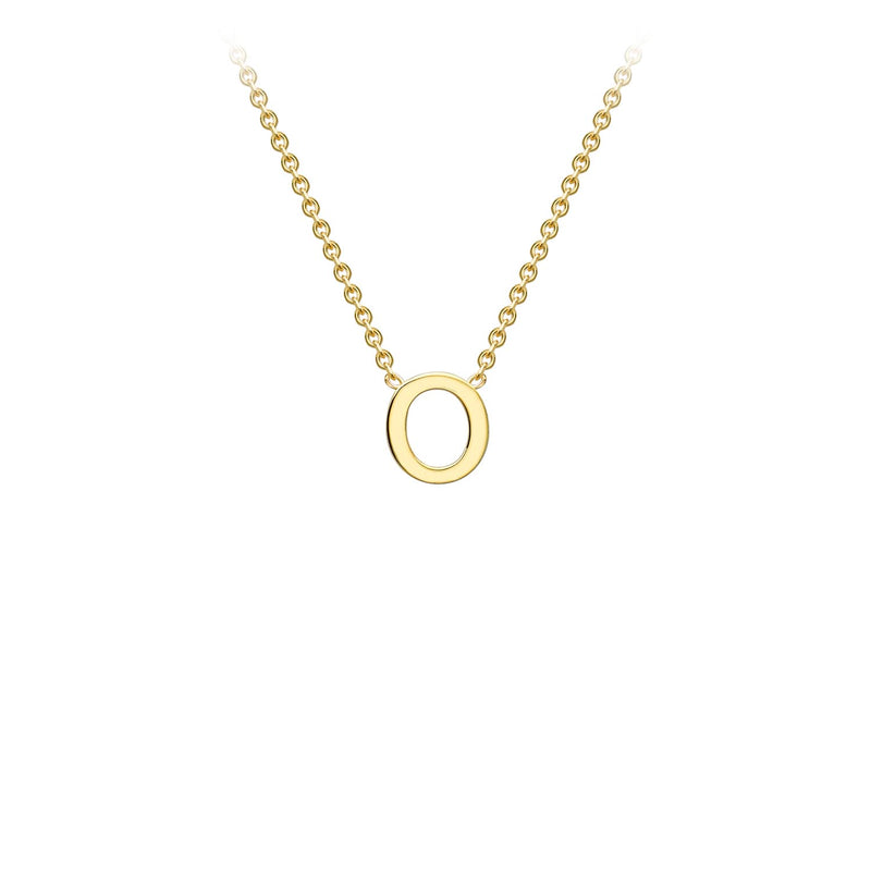 Circle letter deals necklace